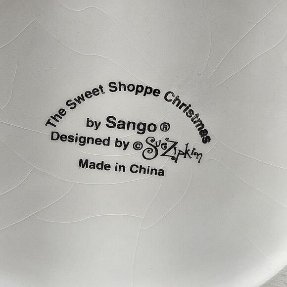 Sango The Sweet Shoppe Christmas Sue‎ Zipkin 64oz Pitcher Snowman - Picture 6 of 6